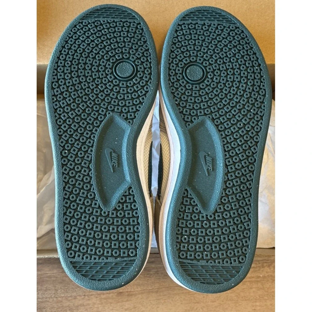 Nike Alleyoop SB Low Particle Grey Geode Teal GS Kids Shoes CJ0883-003 Size 5Y